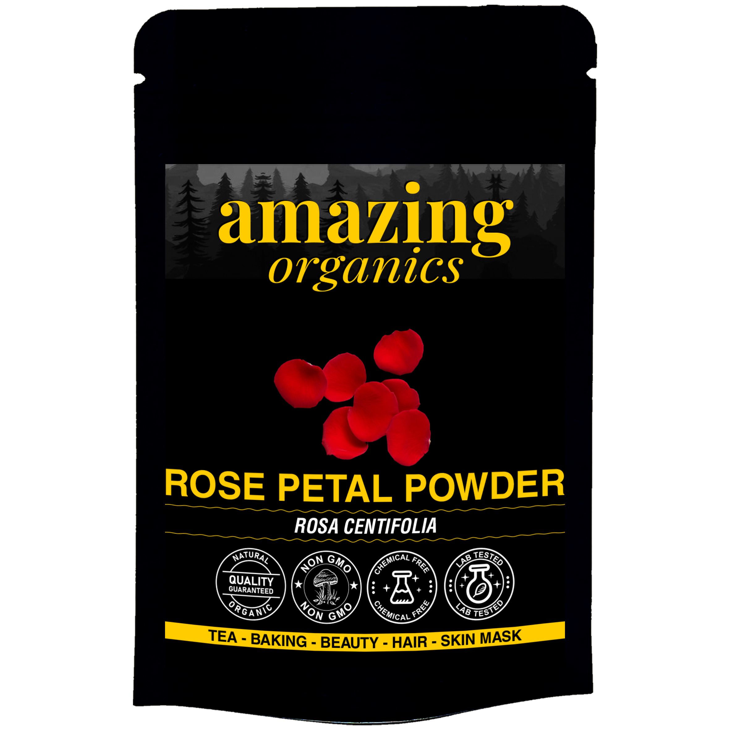 Organic Rose Petal Powder – amazingorganics