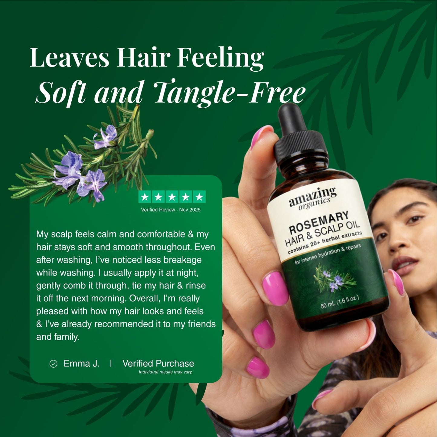 Rosemary Revitalising Scalp Oil