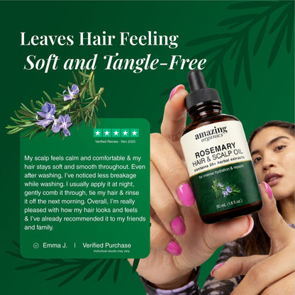 Rosemary Revitalising Scalp Oil