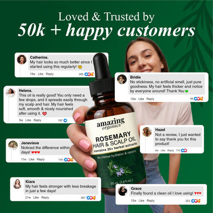 Rosemary Revitalising Scalp Oil