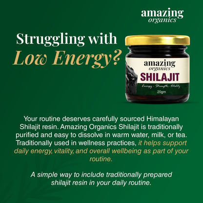 Pure Himalayan Shilajit Resin 2 Month Supply