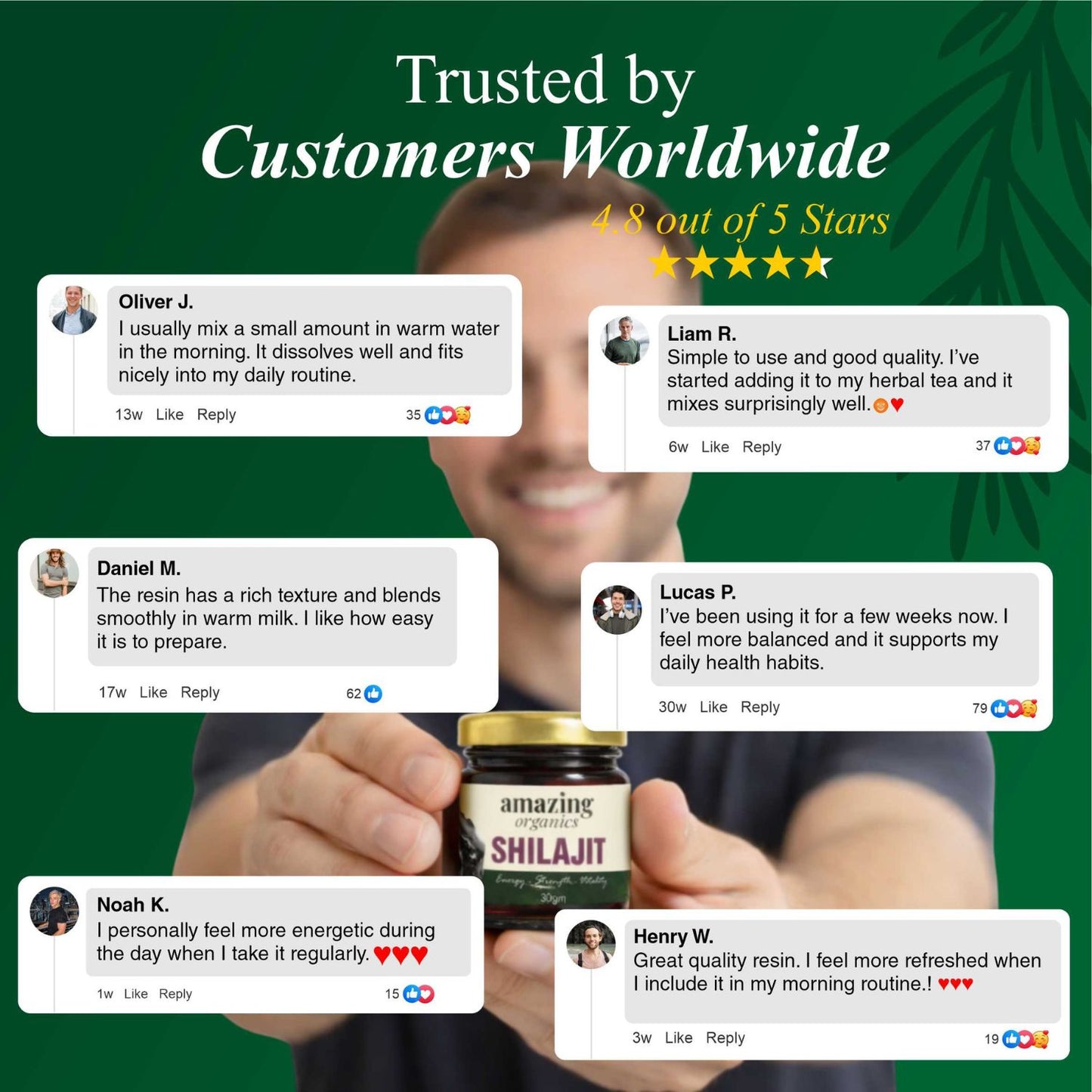 Himalayan Shilajit Resin 3 Month Supply