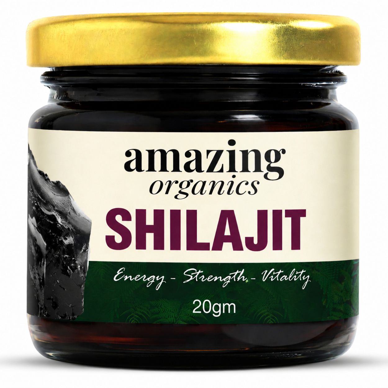 Pure Himalayan Shilajit Resin 2 Month Supply