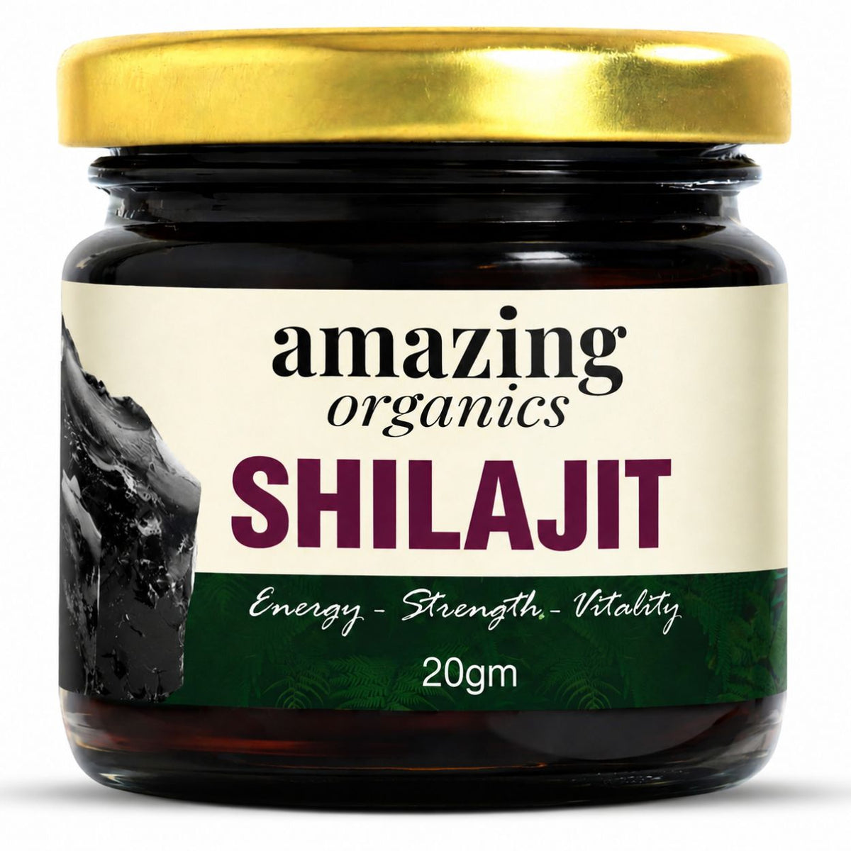 Pure Himalayan Shilajit Resin 2 Month Supply