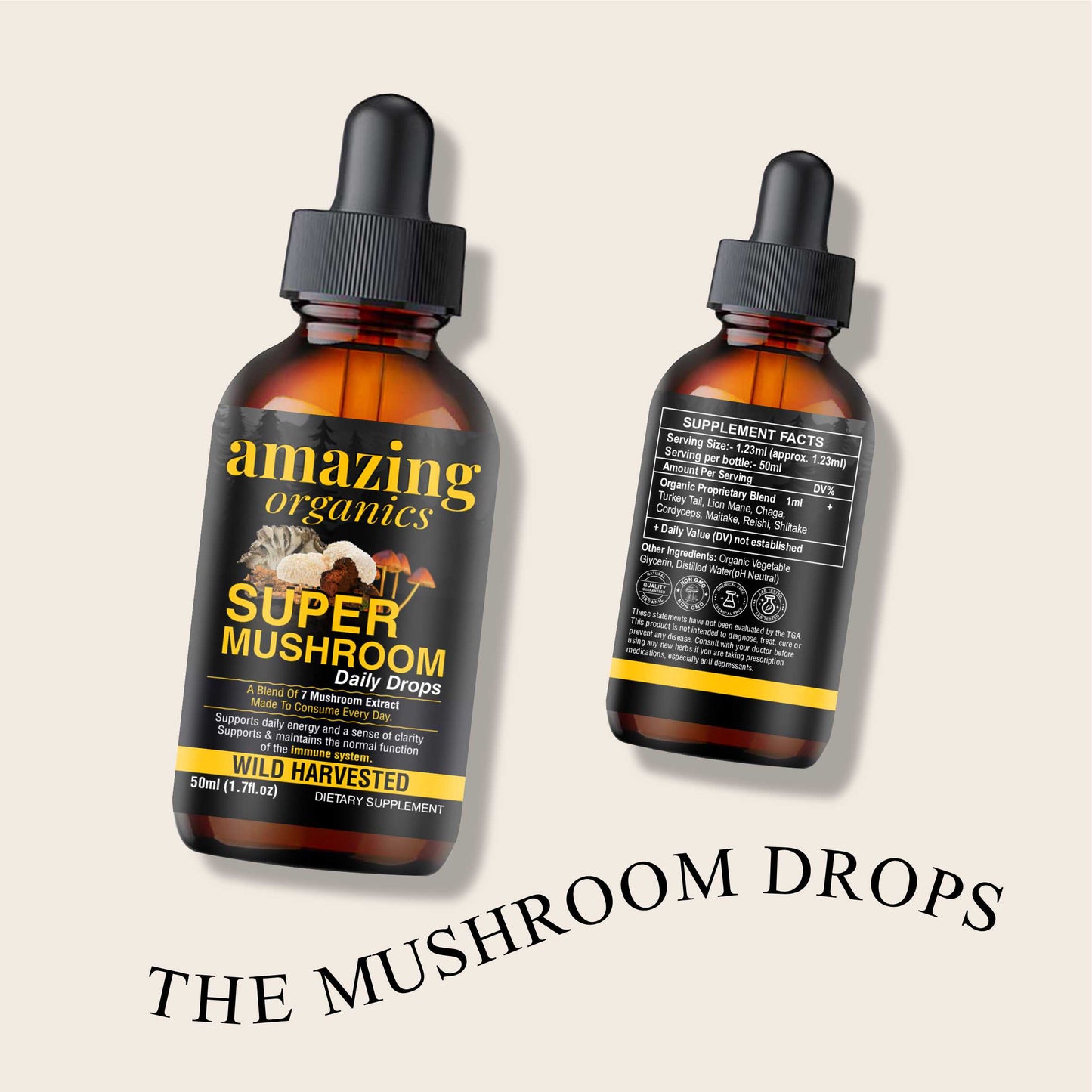 Super Mushroom - 7-in-one mushroom Blend