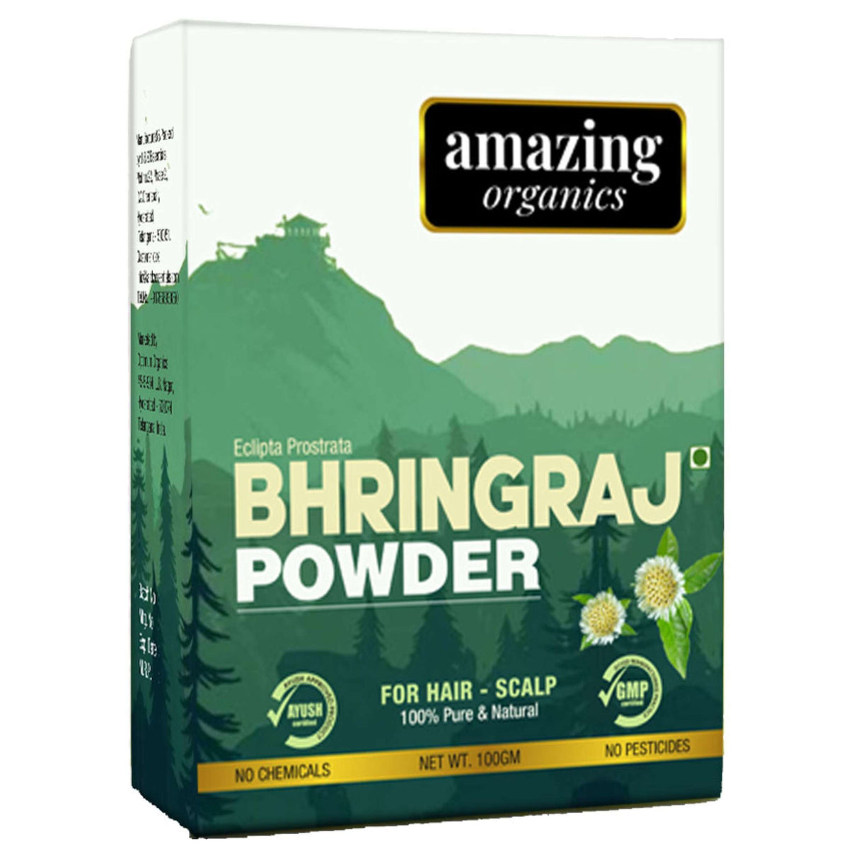 100 Natural Bhringraj Powder For Hair Growth  250g