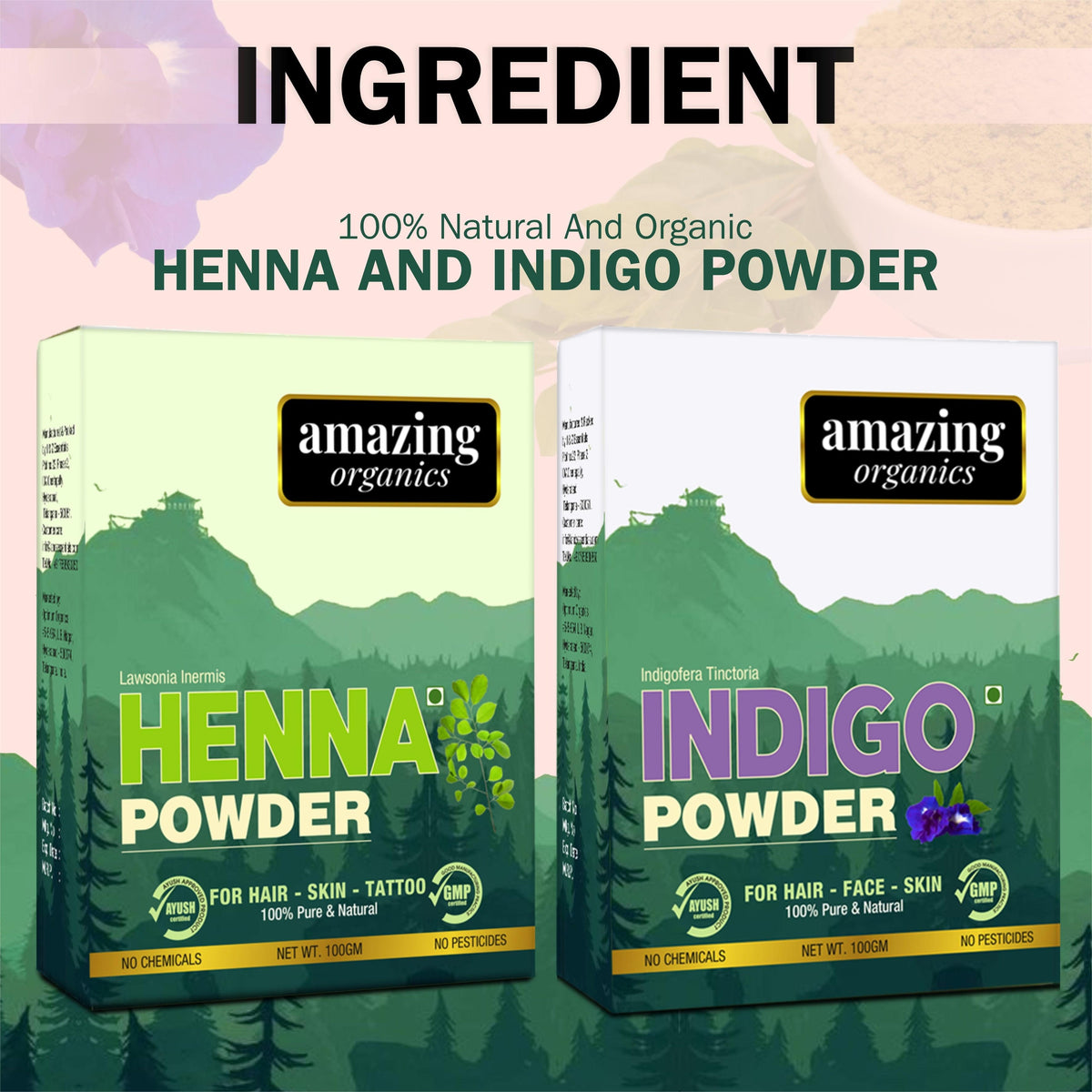 Henna &amp; Indigo Powder