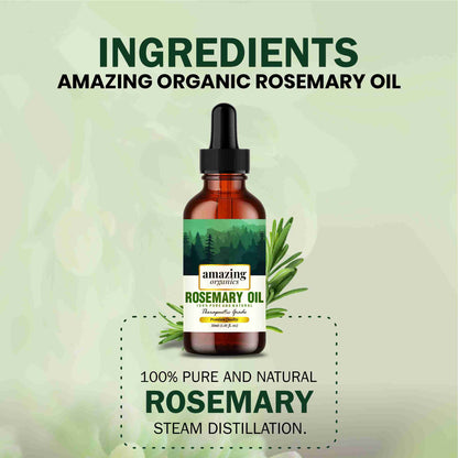 Rosemary Oil - Pure & Natural for Hair Growth