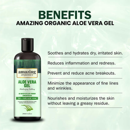 Aloe Vera Gel for Face & Body - 200ml