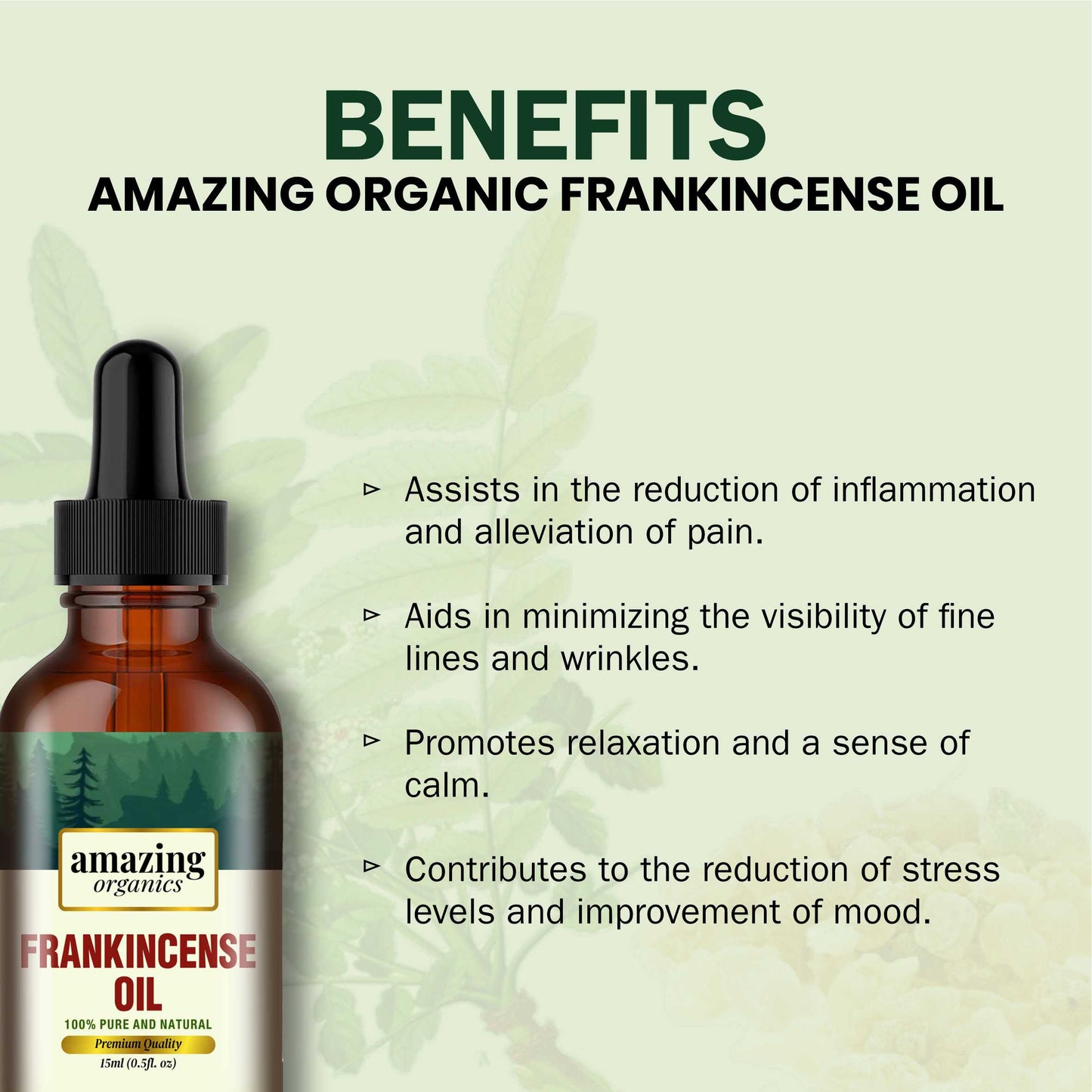 Frankincense Essential Oil Certified Organic