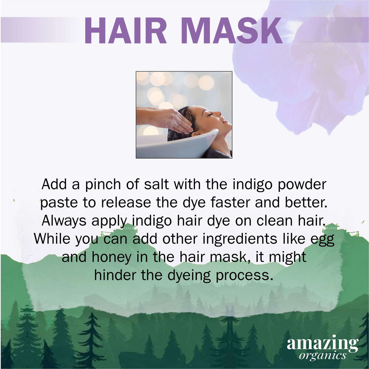 Indigo Powder For Hair Black 100 Grams,Natural Hair and Beard Dye.