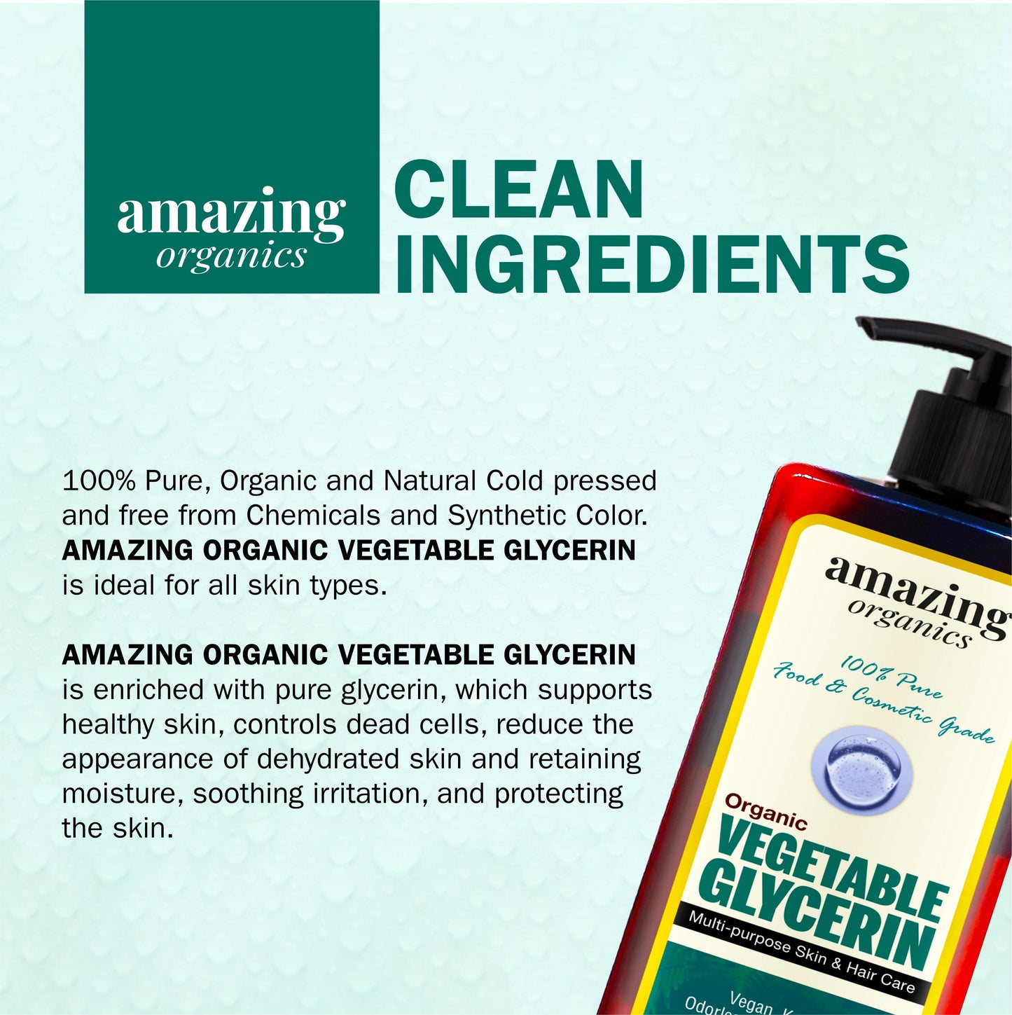 Vegetable Glycerin Pure & Natural