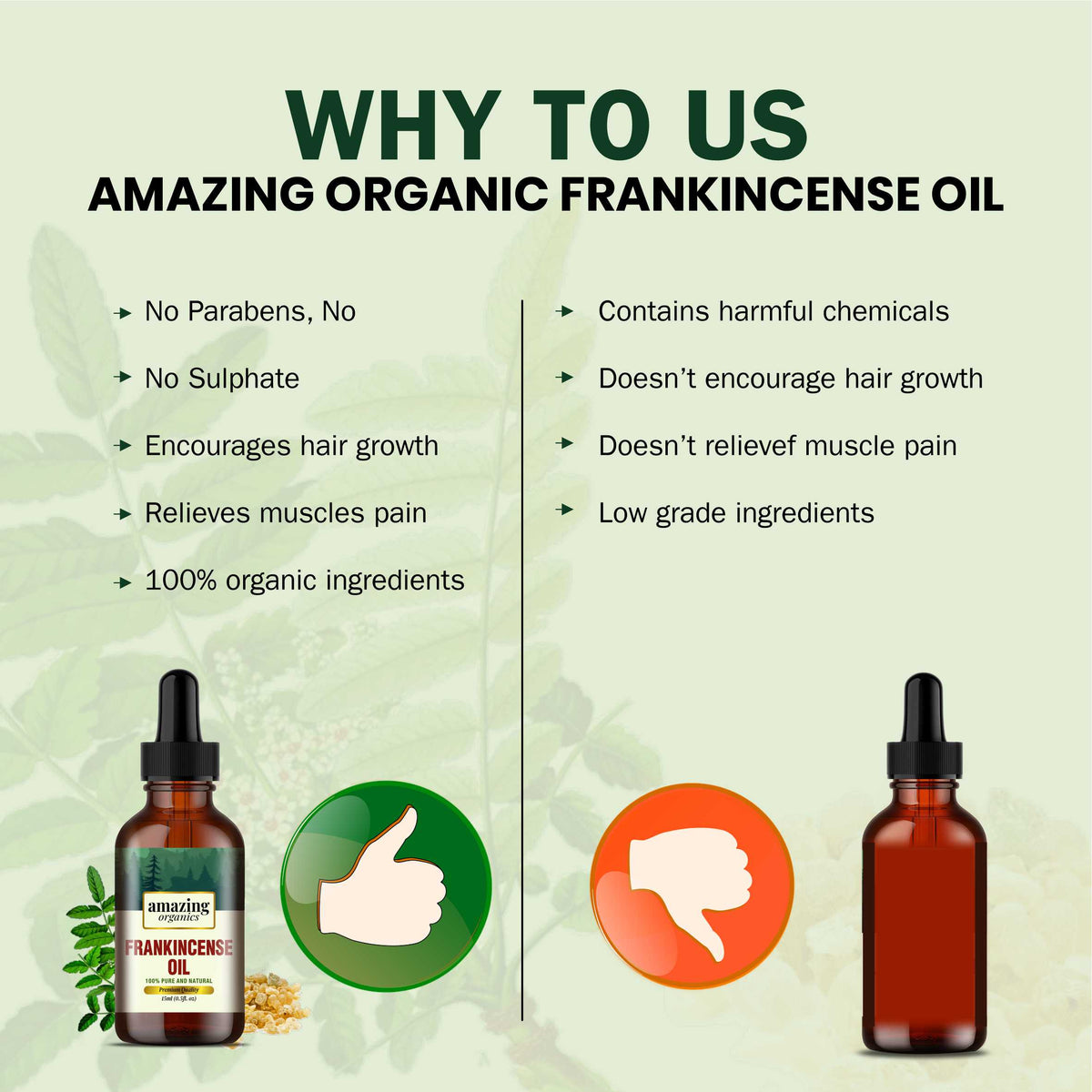 Frankincense Essential Oil Certified Organic